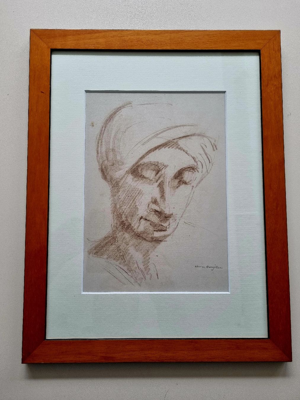 Tableaux: Werner Hunnziker - Portrait einer Dame – D'occasion à Schöftland par Talisk 1