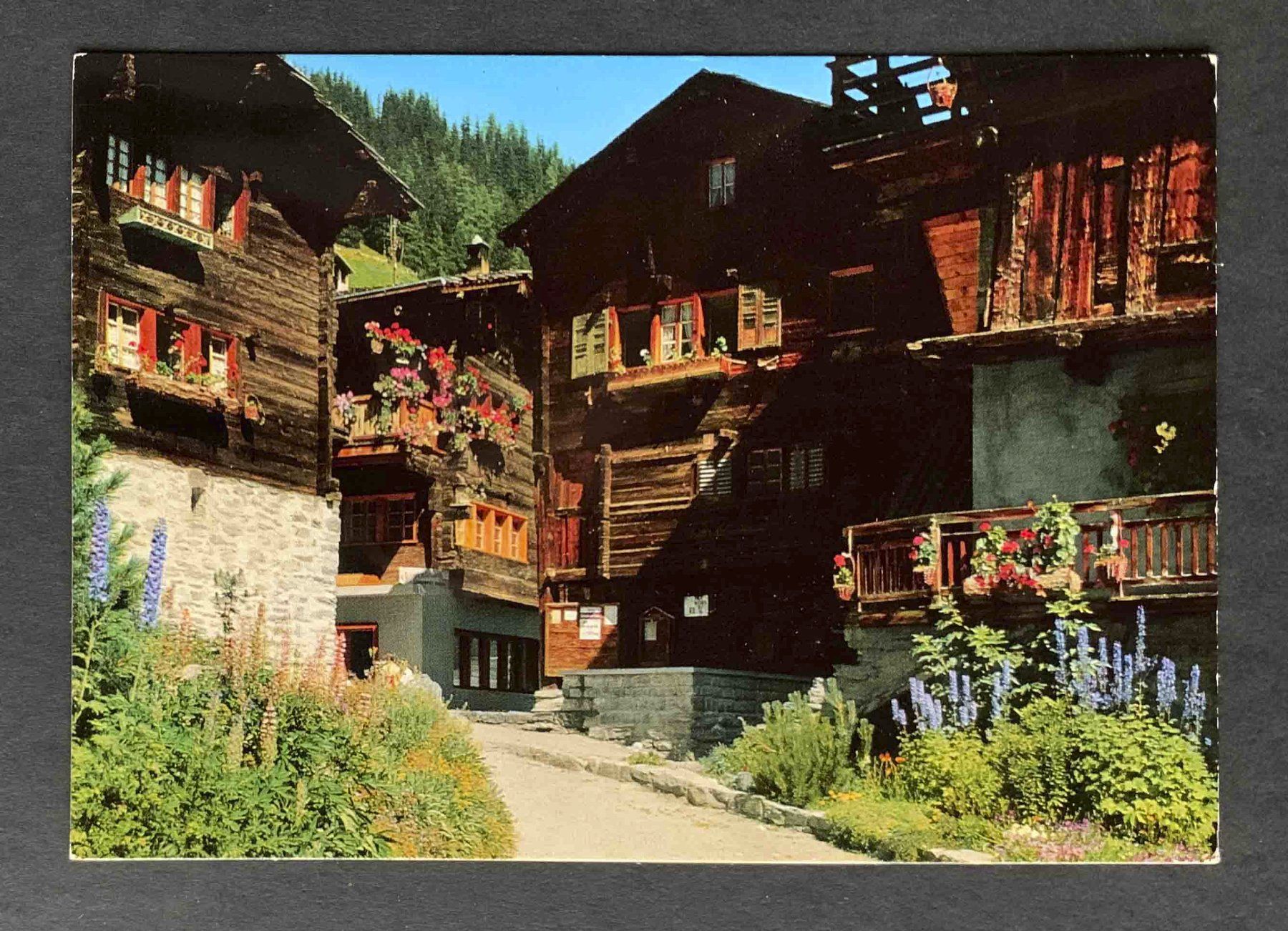 Cartoline postali: AK Val d Anniviers Grimentz – Usato da Goldau venduto da artelier1