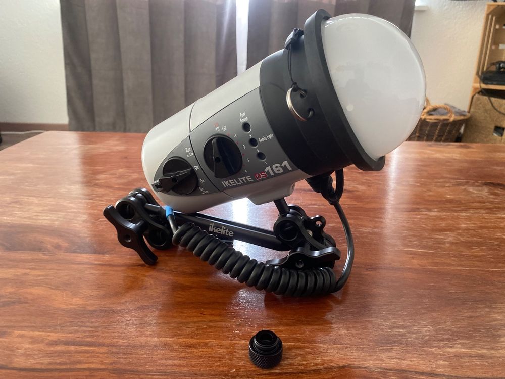 Ikelite DS161 complet : bras, câble TTL, diffuseur – neuf (Neuf (Voir ...