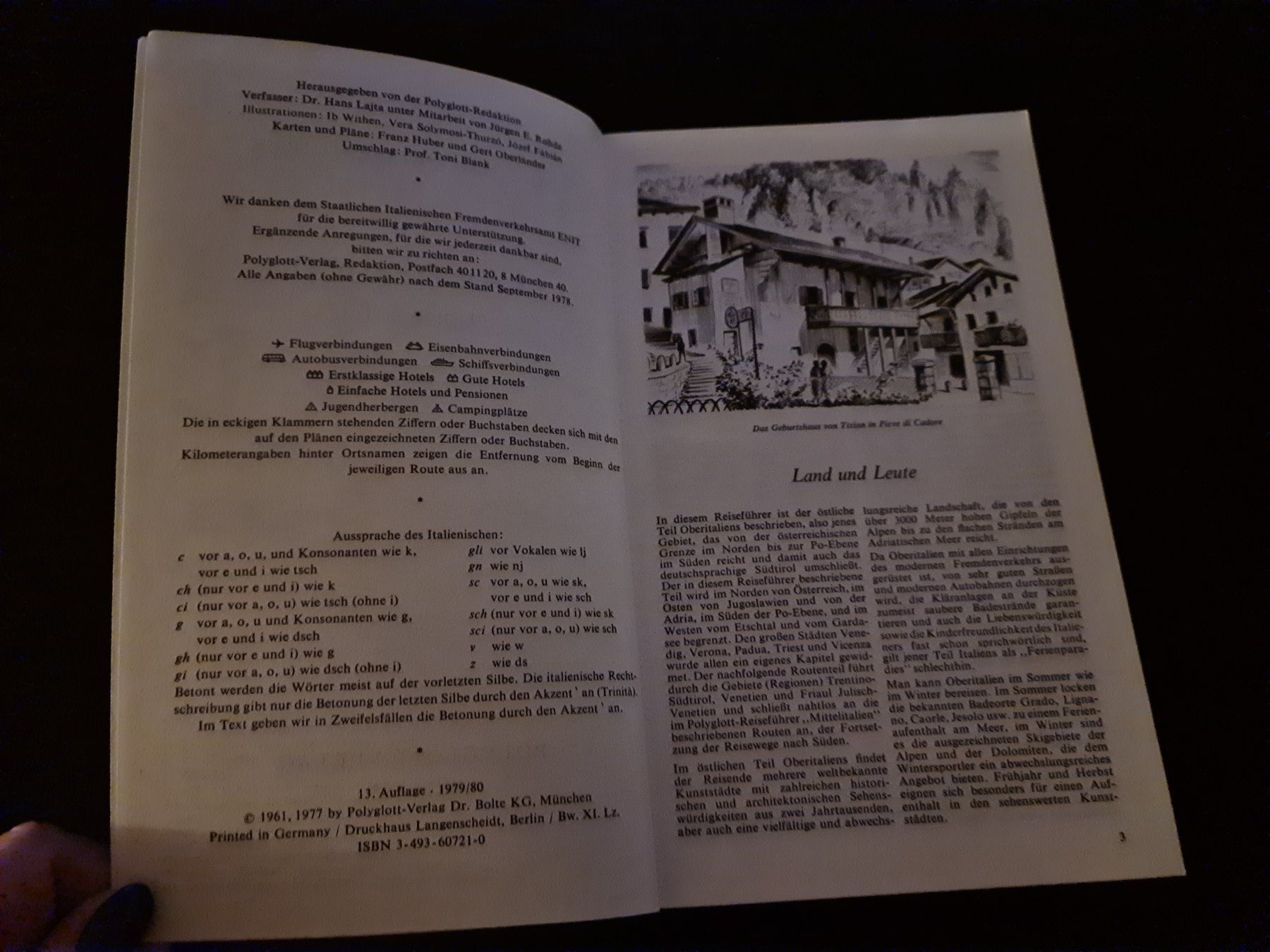 Libri: Reiseführer Obertalien östlicher Teil – Usato da Erstfeld venduto da Uhu1980 1