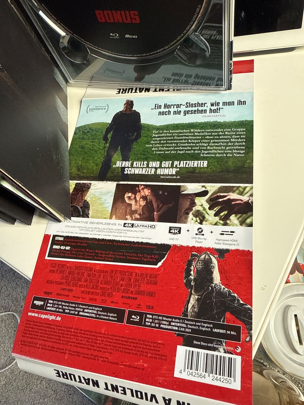 Tutti i DVDs: In A Violent Nature 4K UHD & Blu Ray Mediabook – Nuovo (secondo la descrizione) da Allschwil venduto da meeresperle 3