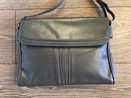 Sac à bandoulière en cuir Vallotton