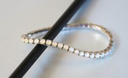 Stretch Armband Glassteine