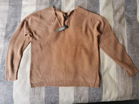 Brauner Pullover, Gr. M, Chicoree