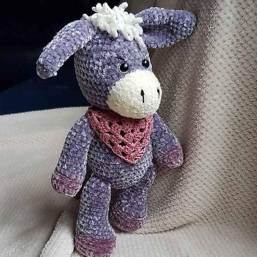 Giocattoli: weicher Esel, Kuscheltier, Amigurumi – Nuovo e nell'imballaggio originale da Wiedlisbach venduto da 6433 1