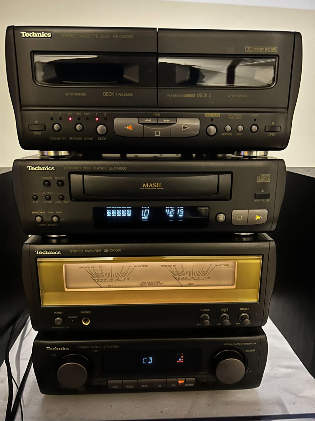 Technics Amplificatori: Technics CA-1060 Mini Stereo-Anlage – Usato da Zuerich venduto da Goodness 1