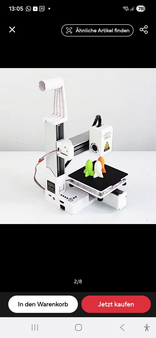 Stampanti 3D: Easy Threed mini 3d Drucker – Usato da Oberengstringen venduto da Pepper6 4
