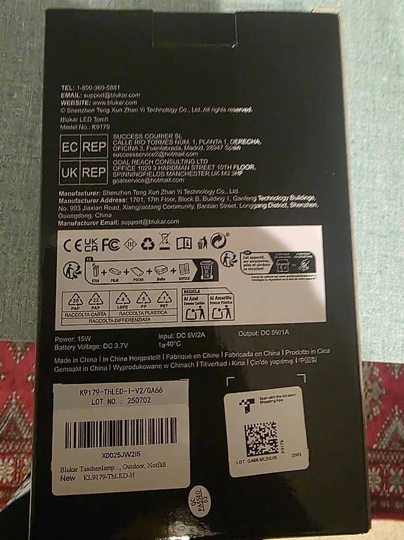 Lampen: LED Taschenlampe neu und Original Verpackt – Neu und originalverpackt aus Rüthi (Rheintal) von Foensi67