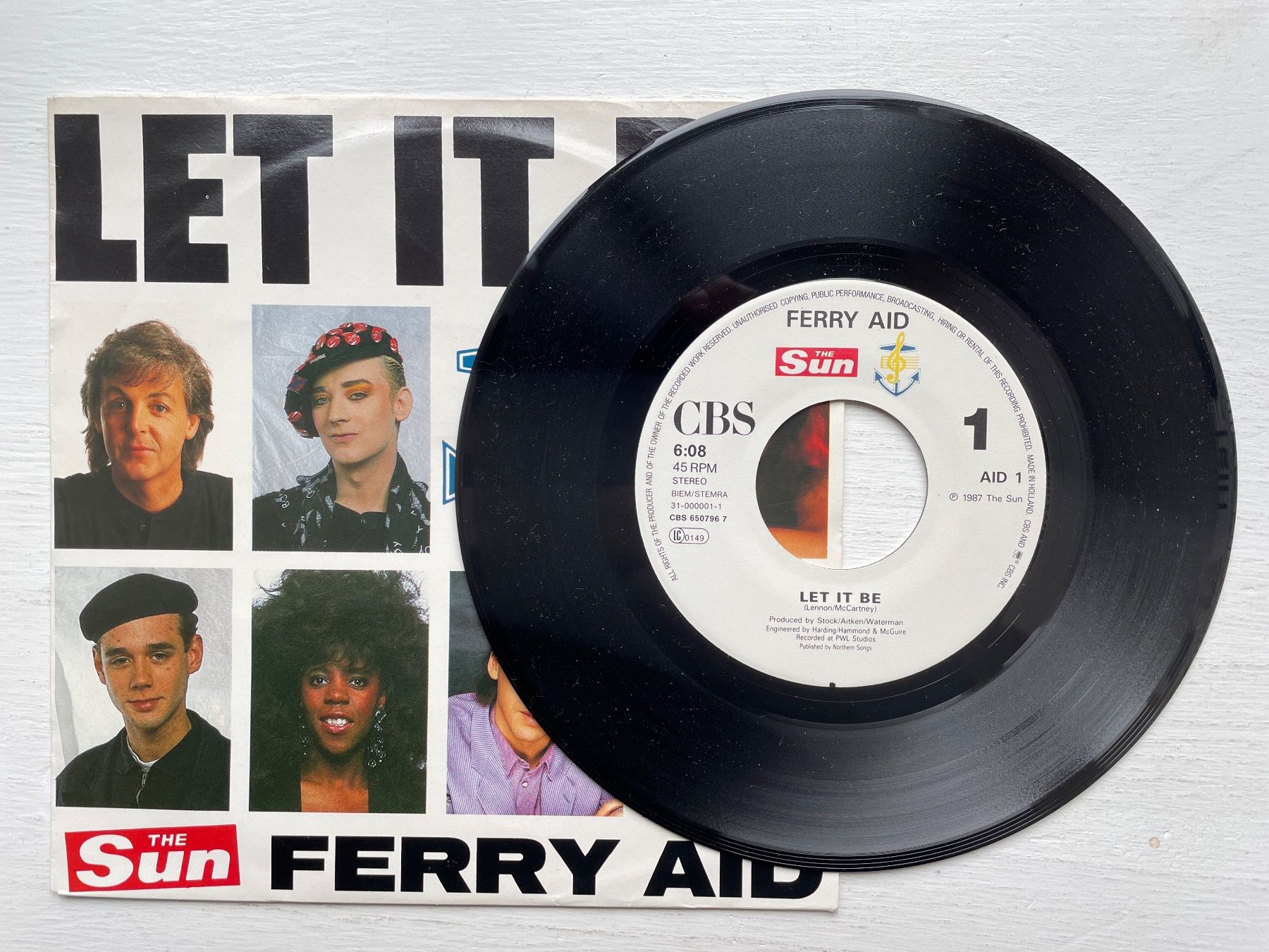 Dischi in vinile: Ferry Aid - Let It Be - 7" Single, 1987 – Usato da Zürich venduto da Andy_t71 2