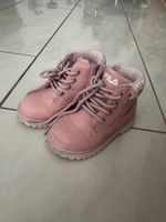 Kinderstiefel Fila rosa gefüttert