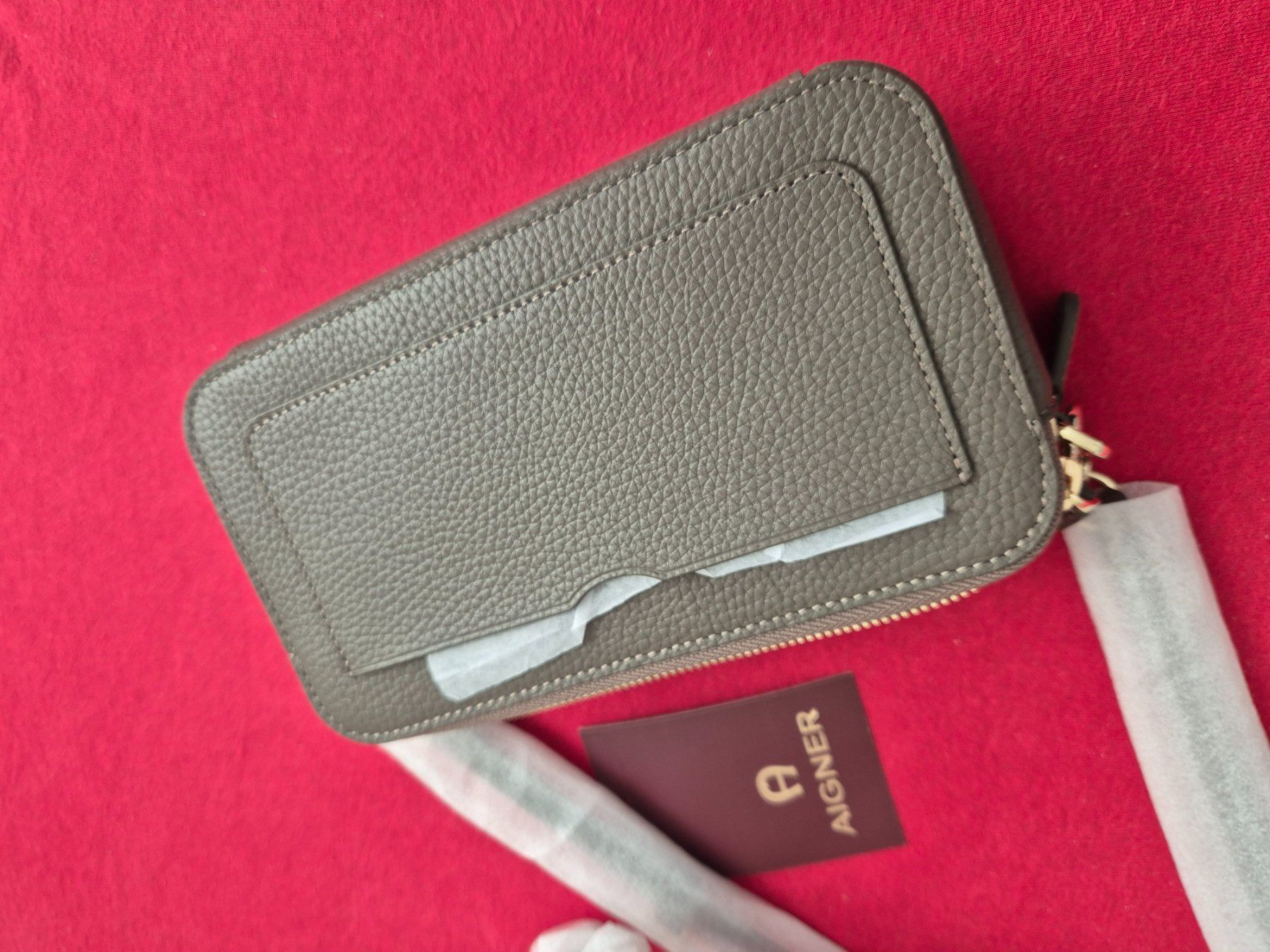 Aigner Borse da donna: Aigner Leder Handytasche Diadora – Nuovo (secondo la descrizione) da Dielsdorf venduto da Tombu 4