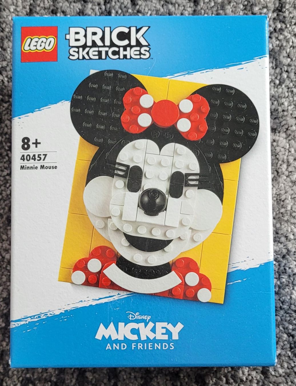 Lego Kit di costruzioni: 40457 - Lego Brick Sketches Minnie Mouse – Nuovo e nell'imballaggio originale da Mollis venduto da TobiNix