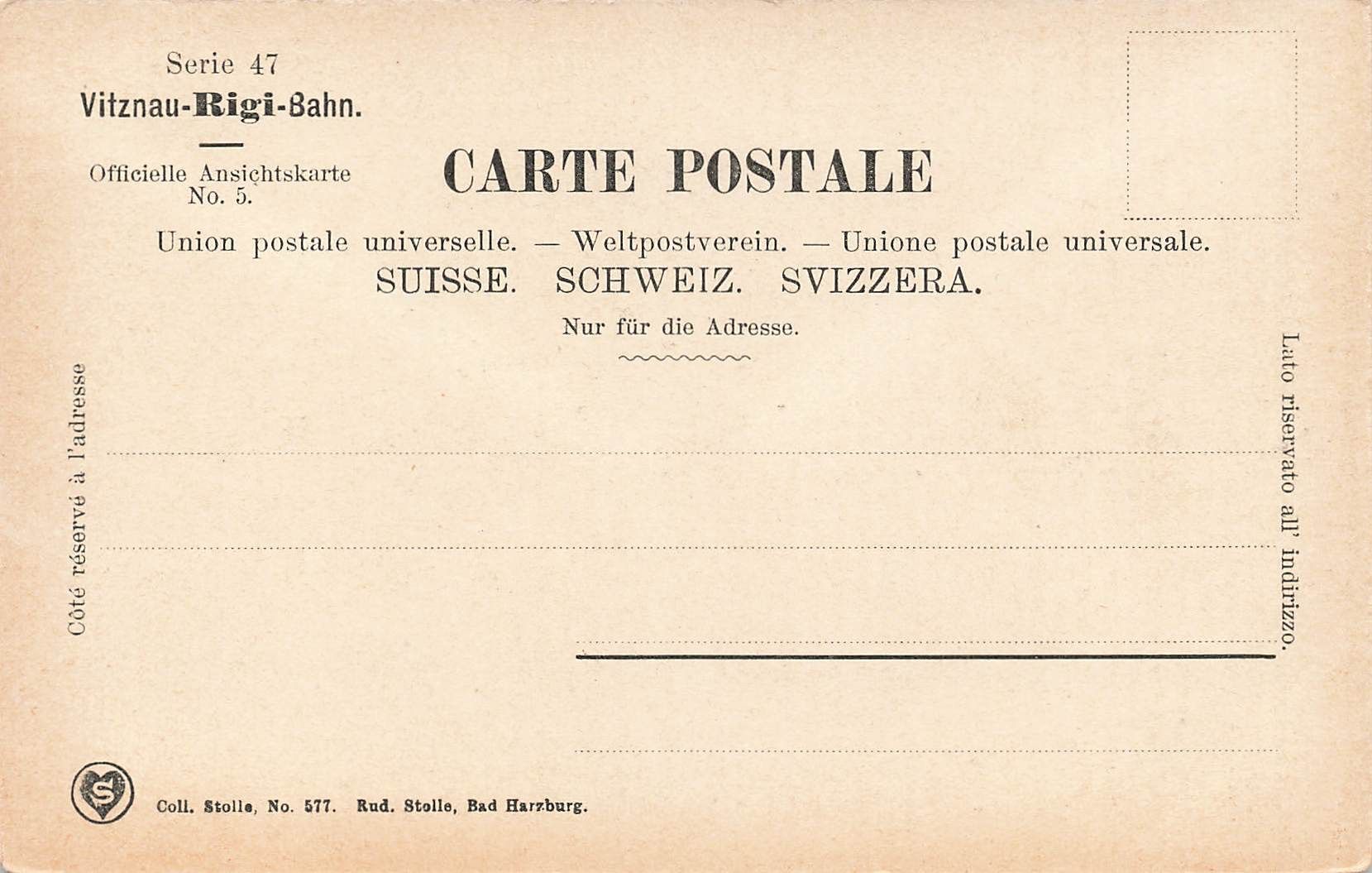 Cartoline postali: Rigi SZ Schnurtobelbrücke bahn – Usato da Biasca venduto da Blenio71 1