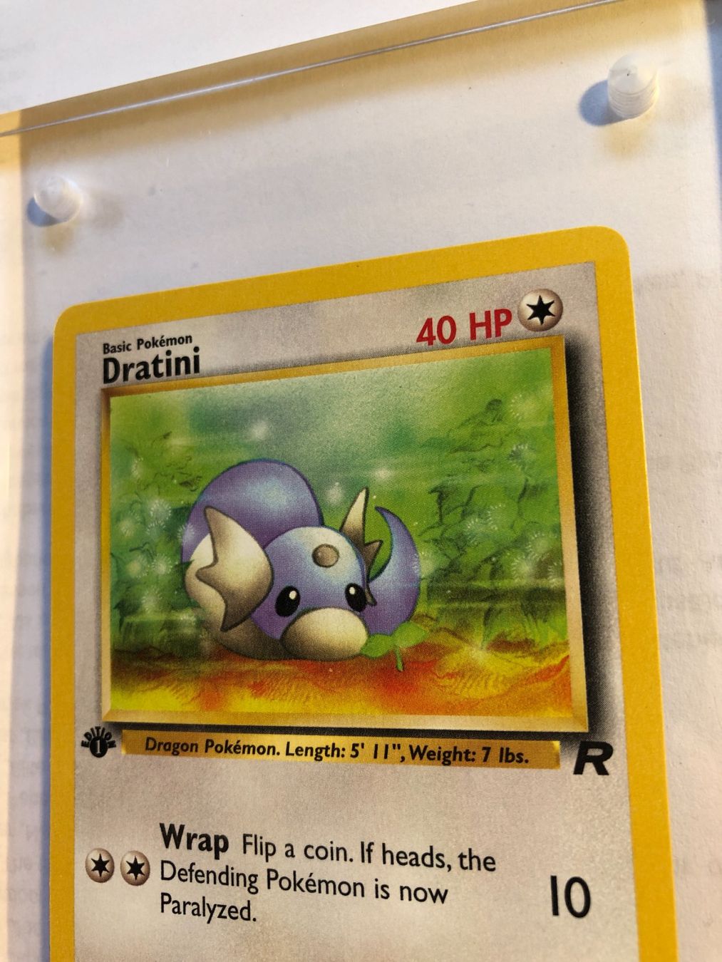 Cartes à collectionner: Dratini 1st Team Rocket - MINT - ab 1.- – D'occasion à Giubiasco par dan_pr8b 3