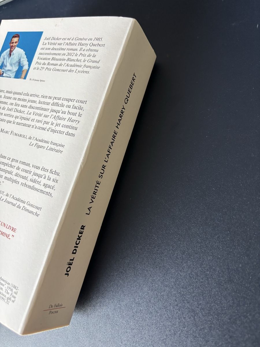 Bücher: Livre Joël Dicker – Neu und originalverpackt aus Conthey von deb_29ww 2