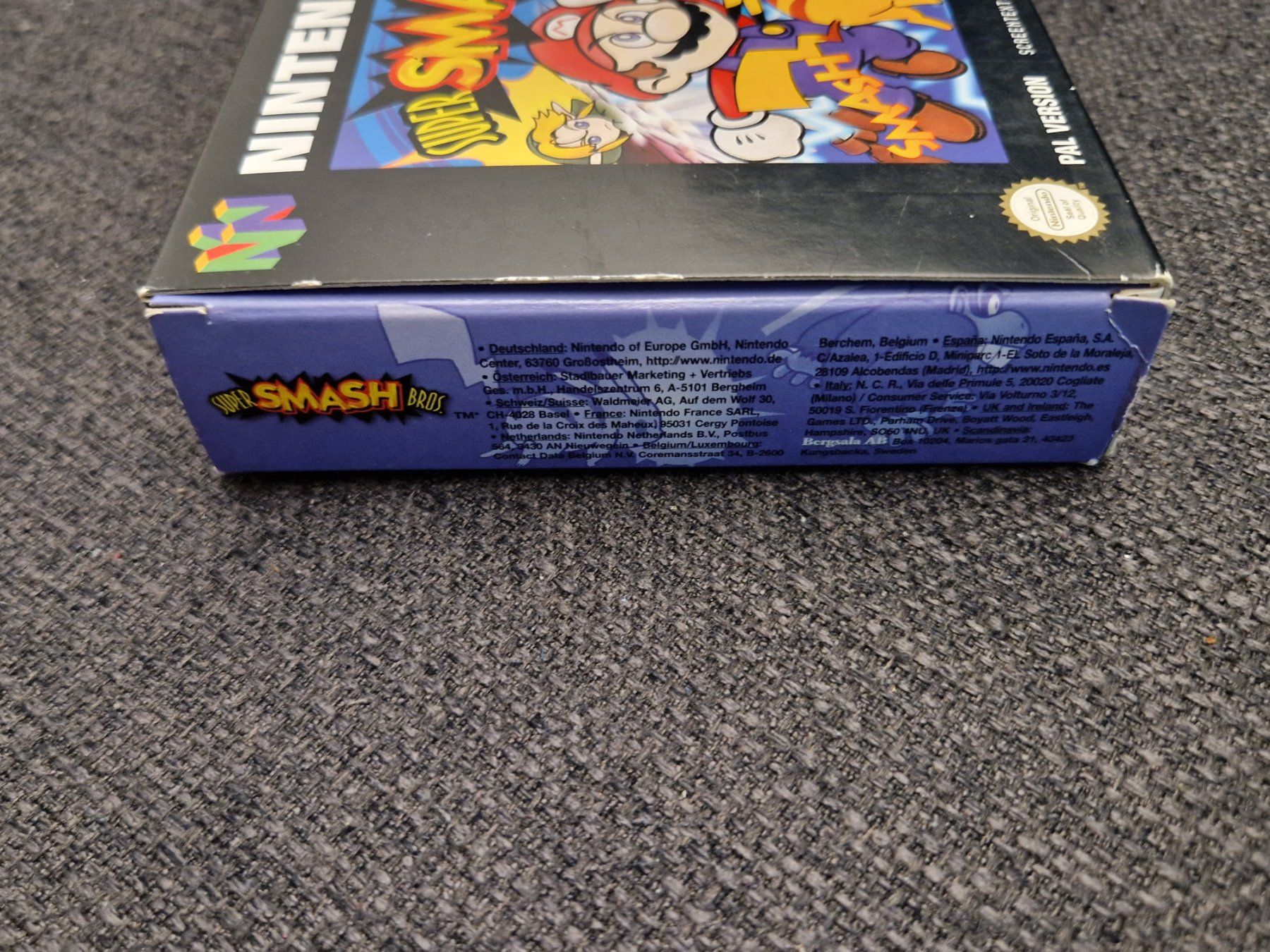 Giochi: Super Smash Bros. OVP / N64 – Usato da Rain venduto da Laupia 8