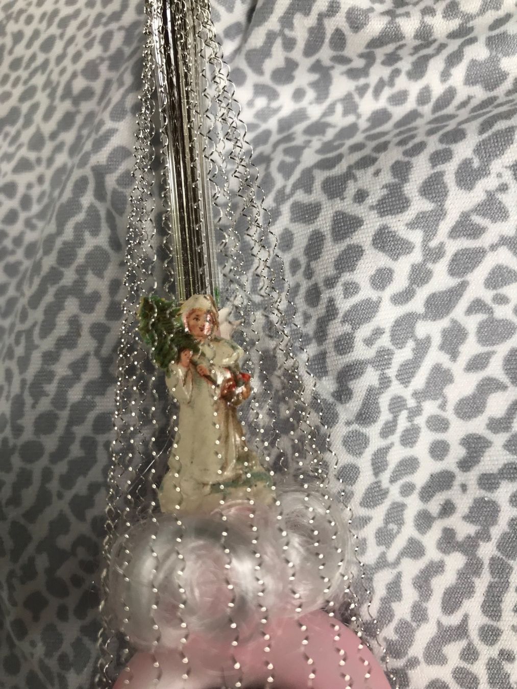 Tutte le decorazioni: Nostalgischer rosaChristbaumschmuck Christkind-Oblate Reflex – Nuovo e nell'imballaggio originale da Alpnach Dorf venduto da marvo 1