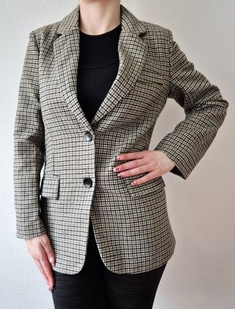 FAIRY BLAZER JACKE S 36 WOLLE SCHURWOLLE ETWAS GEFÜTTERT TOP