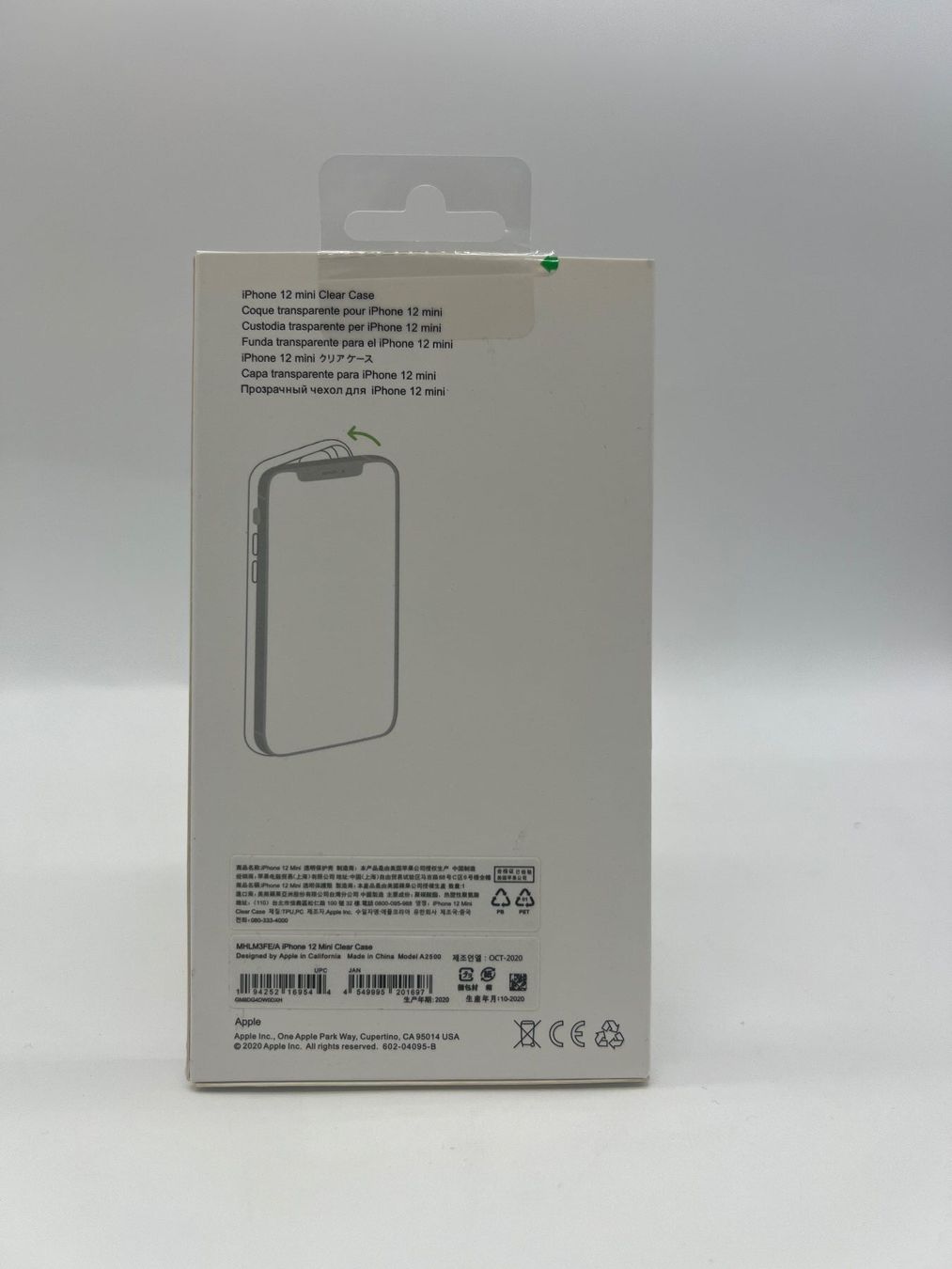 Apple Cover & Protezioni schermo: Apple Original iPhone 12 Mini Clear Case, Neu! – Nuovo e nell'imballaggio originale da Zürich venduto da Budgetdisplay_GmbH 1