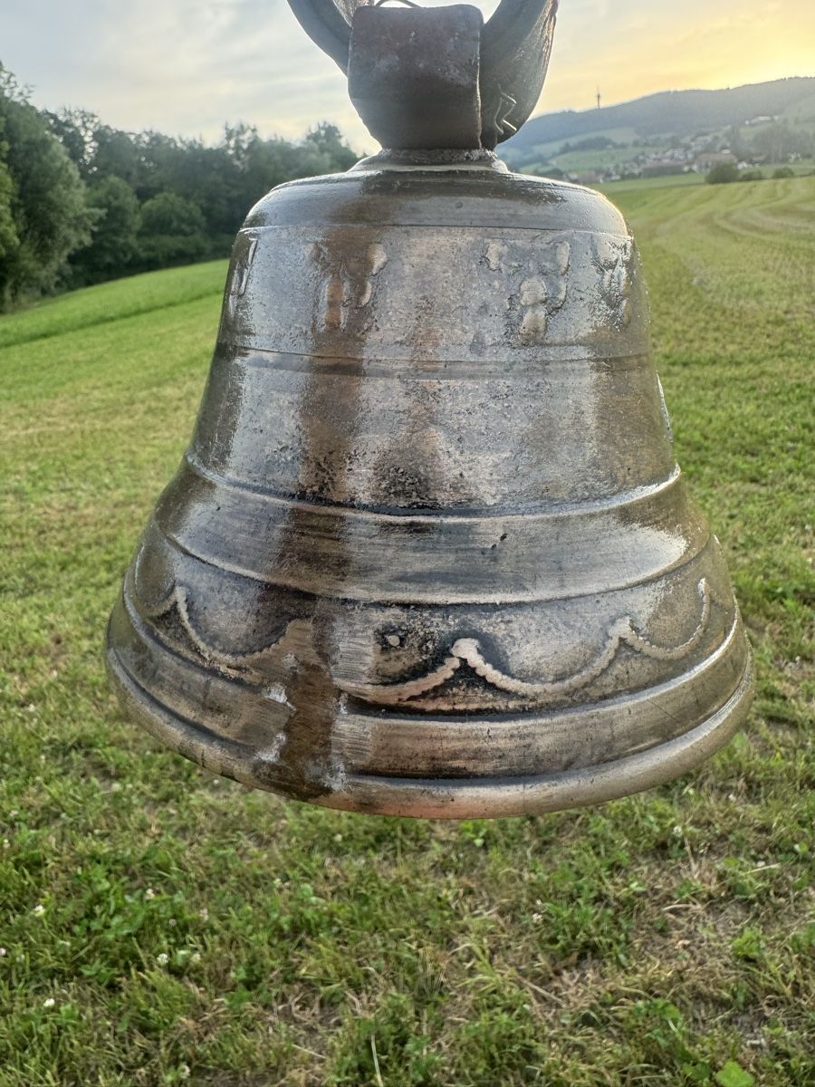 Campanacci mucche: RARE cloche CH. glanzmann bulle  – Usato da Penthalaz venduto da Antique93 4