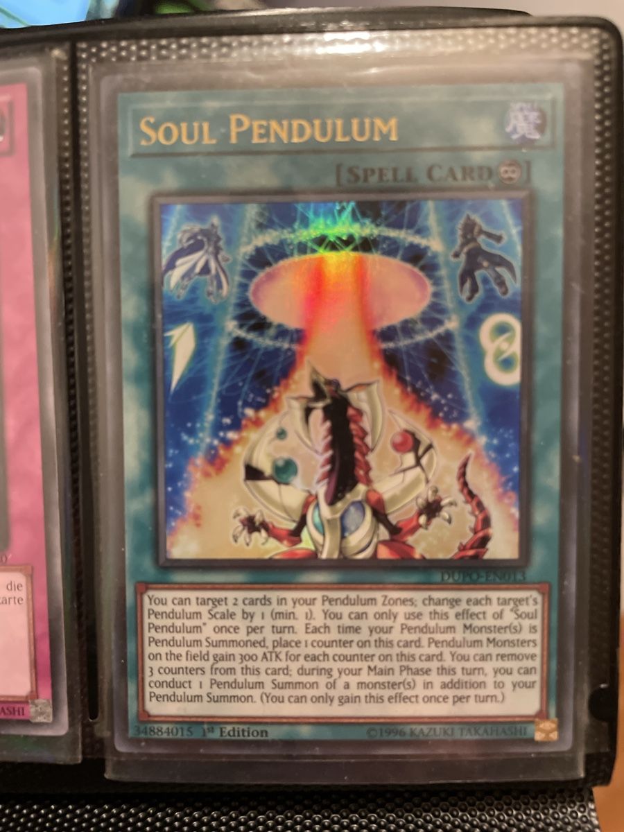 Yugioh Carte collezionabili: Yu-Gi-Oh! Soul Pendulum holo – Usato da Biel/Bienne venduto da pab_ty7p