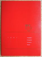 PTT JAHRBUCH AUSGABEN 1991 - POSTFRISCH