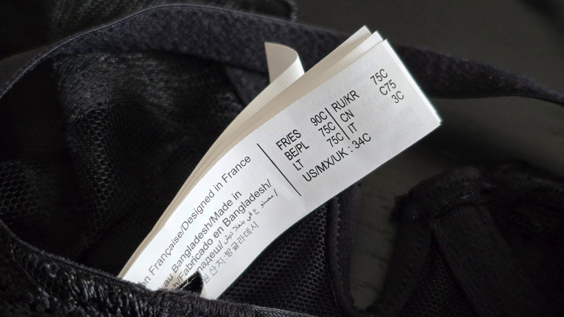 Etam Altra biancheria intima: 💖​ Etam "Prélude" BH - 75 C - Schwarz – Nuovo e nell'imballaggio originale da Thalwil venduto da VitaMini 4