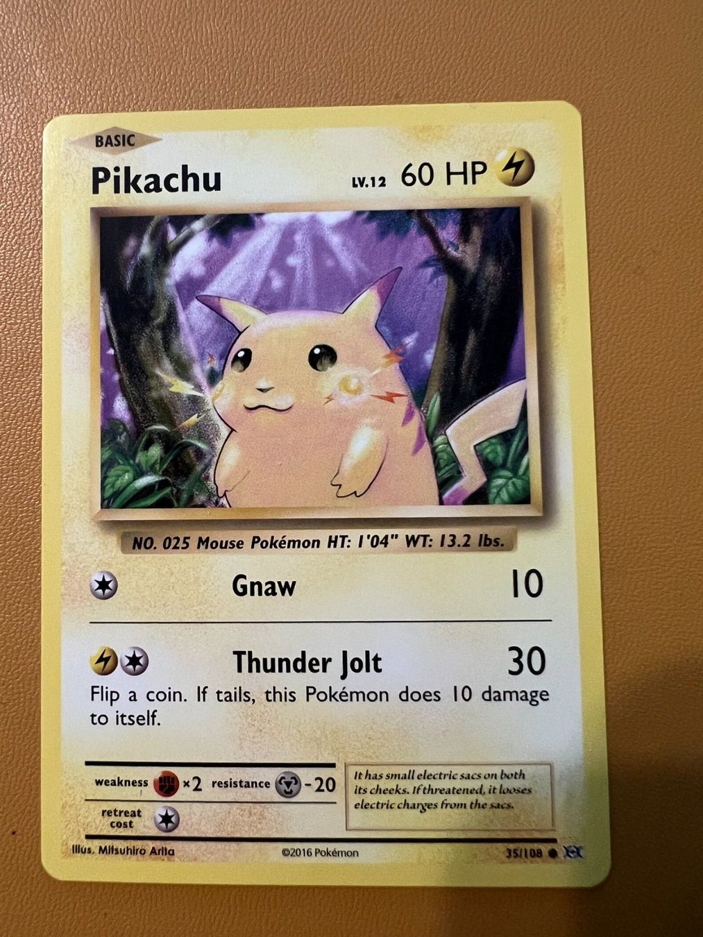 Pokémon Carte collezionabili: Pikachu 35/108 Evolutions EN – Nuovo (secondo la descrizione) da Reinach BL venduto da bermuda-dreieck