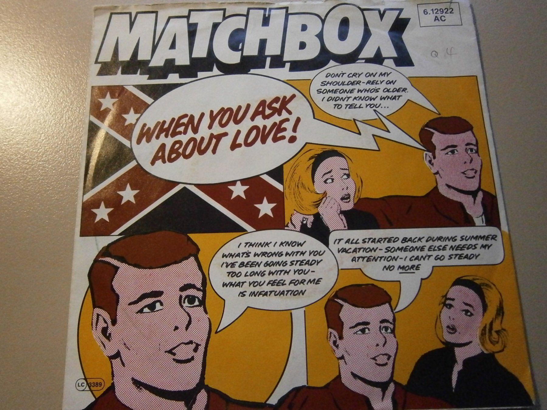 Dischi in vinile: Vinyl-Single Matchbox - When You Ask About Love! – Usato da Langenthal venduto da Modo39