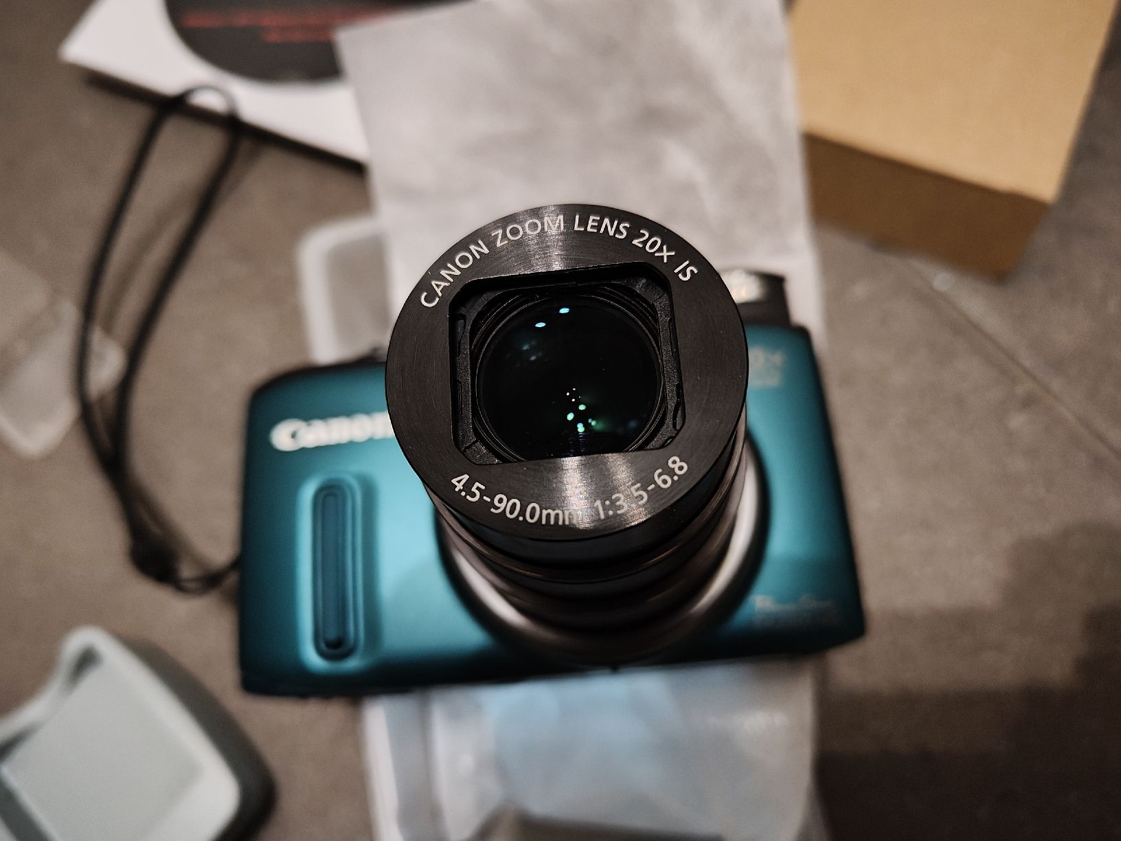 Canon Kamera: Canon PowerShot SX260 HS grün – Gebraucht aus Zeglingen von Vanillacoke 4