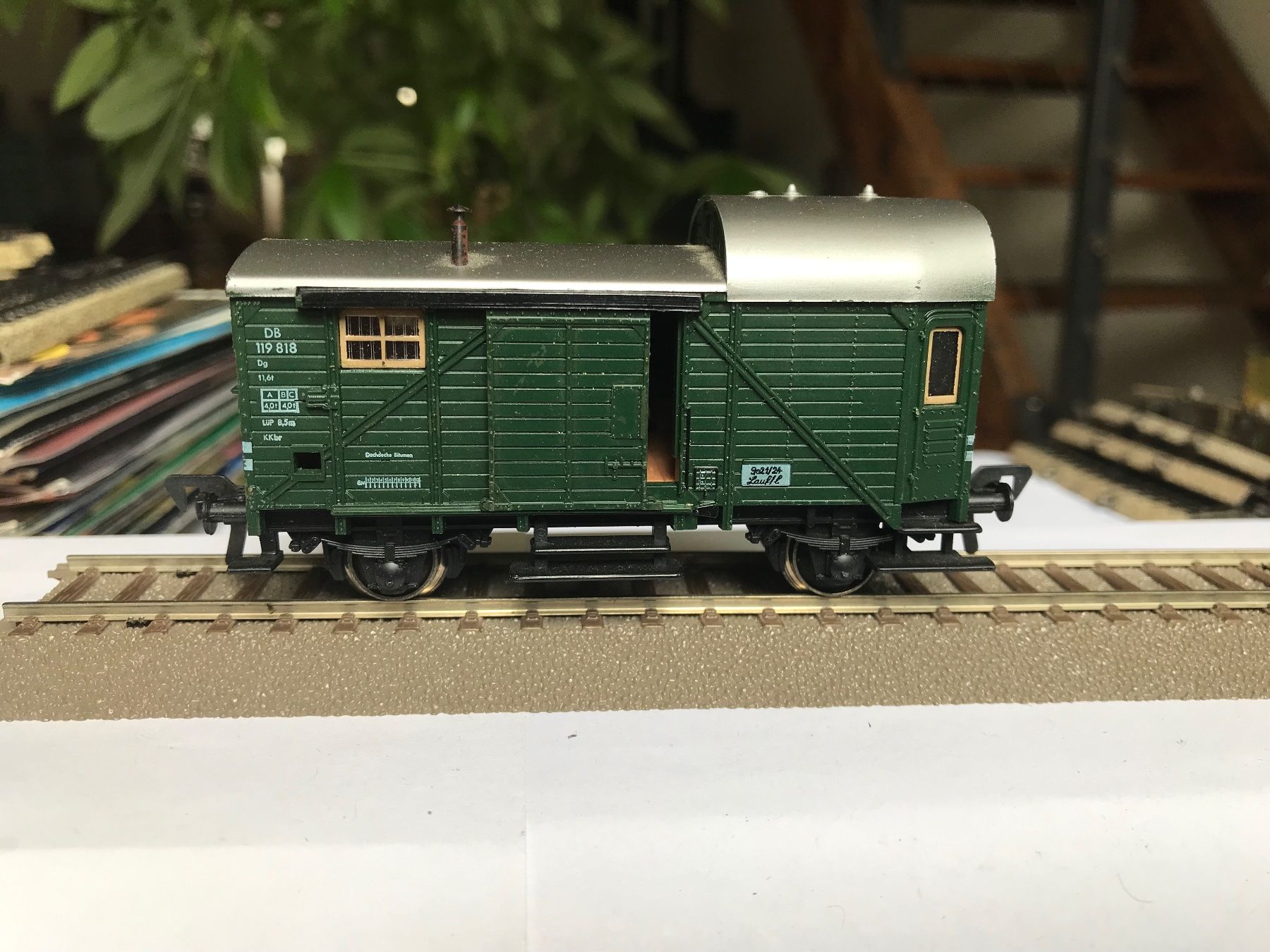 Fleischmann Modelleisenbahnen: fleischmann 1469, güterzugbegleitwagen – Gebraucht aus Liestal von ozo2005