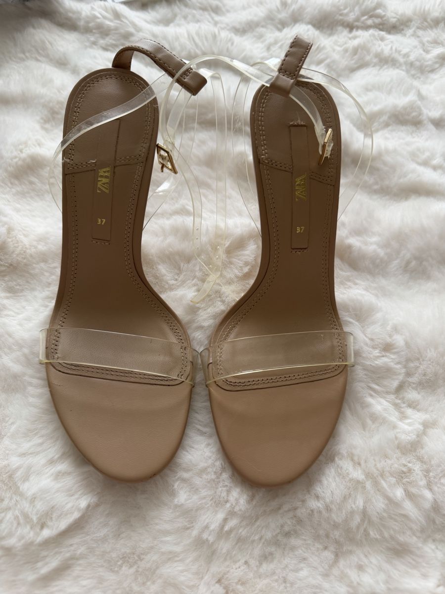 Zara Scarpe da donna: Zara Sandalen Transparent Sommer Gr. 37  – Usato da Näfels venduto da mar_2ptp