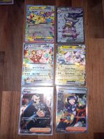 Pokemon Sammelkarten 6 Stk. guter Zustand mit slifes.
