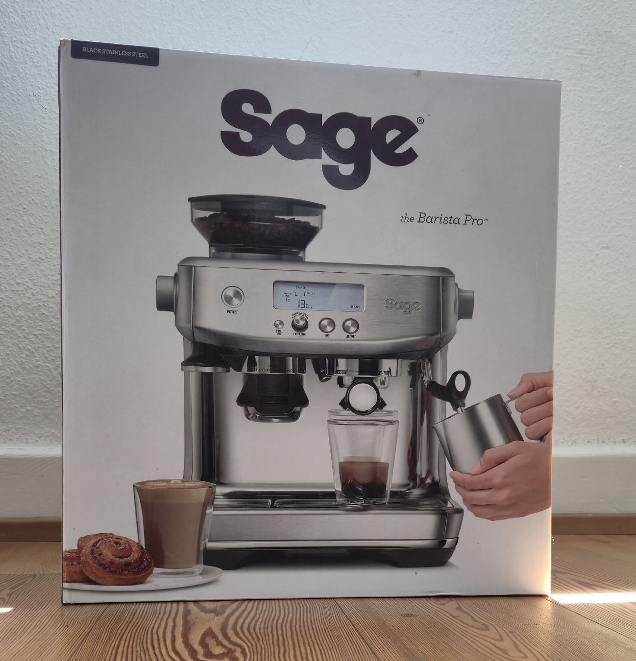 Sage Kaffeemaschinen & Espressomaschinen: Sage The Barista Pro Espresso Machine Black – Gebraucht aus Basel von Raf67 2