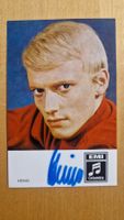 Heino, Original Autogramm auf Karte in Farbe