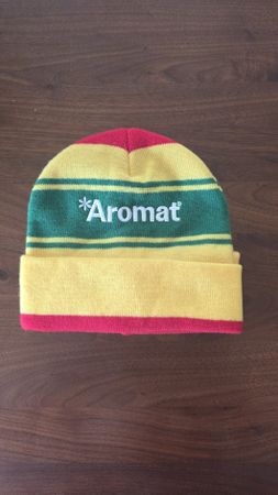 Bonnet Aromat collector à rayures vintage rare!