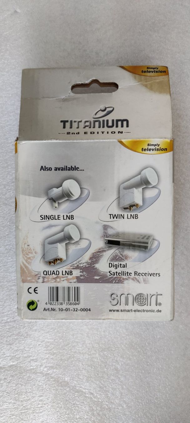 Funktechnik: Smart Titanium Edition  Universal Quatro 0.2 dB LNB – Neu (gemäss Beschreibung) aus Zürich von sendbad 1