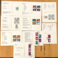 CH 1982 Faltblätter Komplett