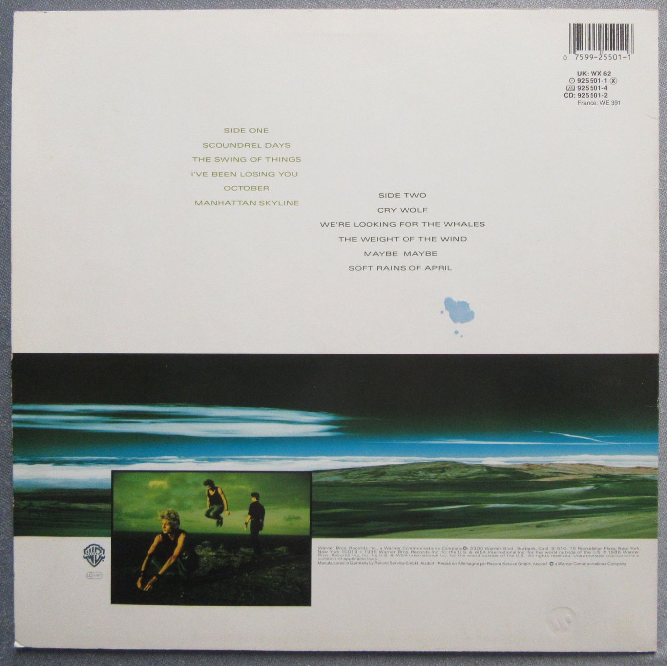 Dischi in vinile: a-ha - Scoundrel Days - Lp ab CHF 6.00 – Usato da Auenstein venduto da Padabimbim 1
