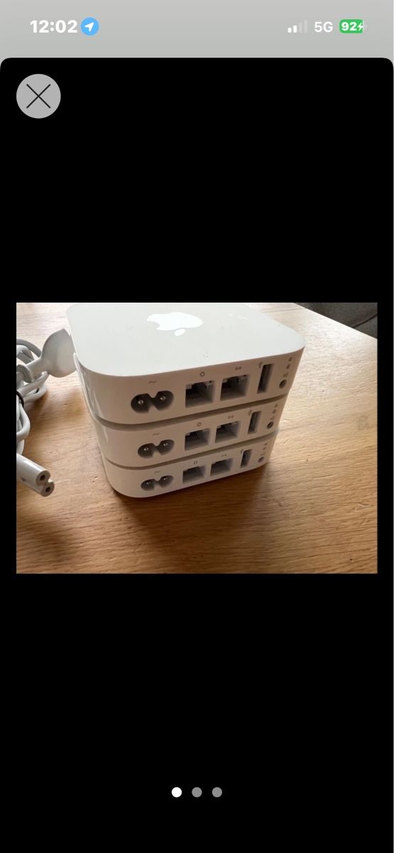 Apple Modem & Router: AirPort Express 3 Stück – Usato da Chiasso venduto da fairy81