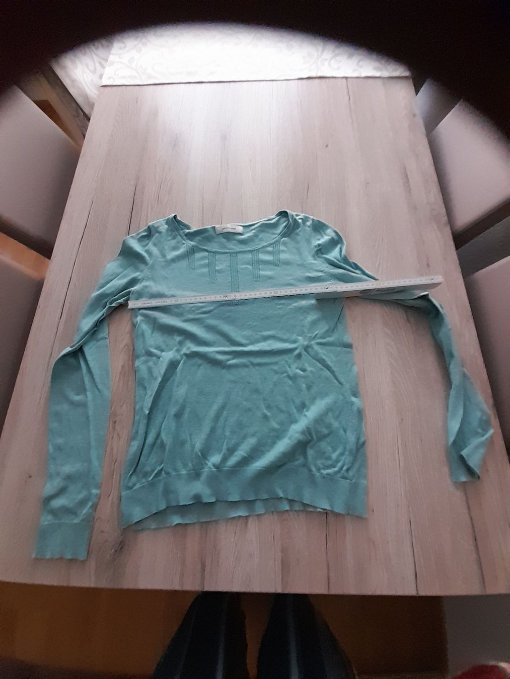 Promod Pullover & Sweatshirts: Leichter Promod Pullover türkis – Gebraucht aus Zürich von Sustainability