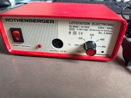 Rothenberger Lötstation Electronic 30 W / 12 V – Modell 3.59