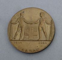 Medaille ++ Jahrhunderfeier Aarau 1824-1924