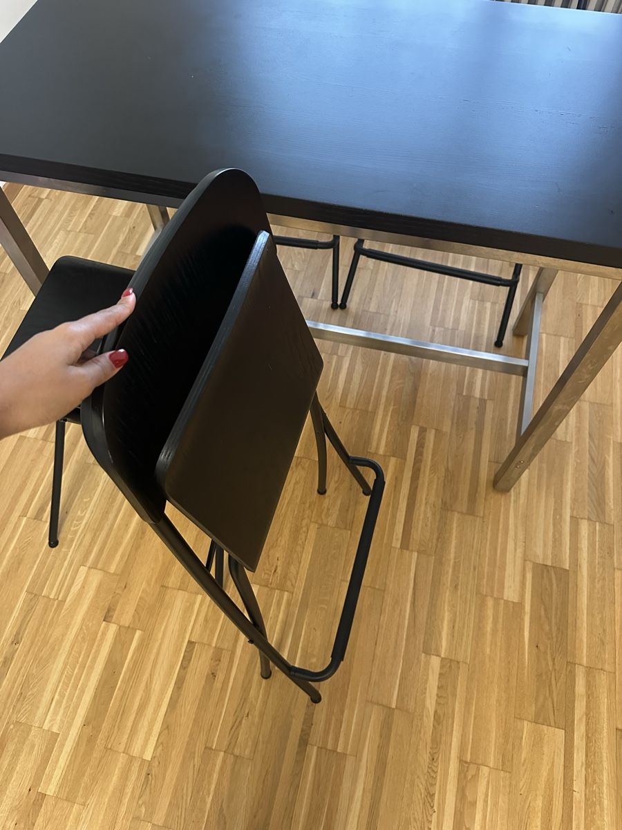 Tische: IKEA Bartisch inkl. 4 Barhocker - gebraucht – Gebraucht aus Zuchwil von sam_b5zs 4