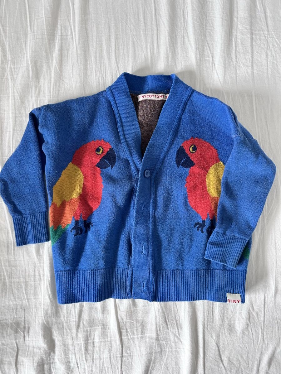 Jacken & Mäntel: Tiny Cottons Papagei Jacke / Jäckchen / Jäggli Gr 98 – Gebraucht aus Rifferswil von nahug