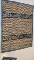 Asiatische tischsets mit untersetzer