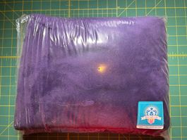 Tissu Cuddle extra-large couleur aubergine