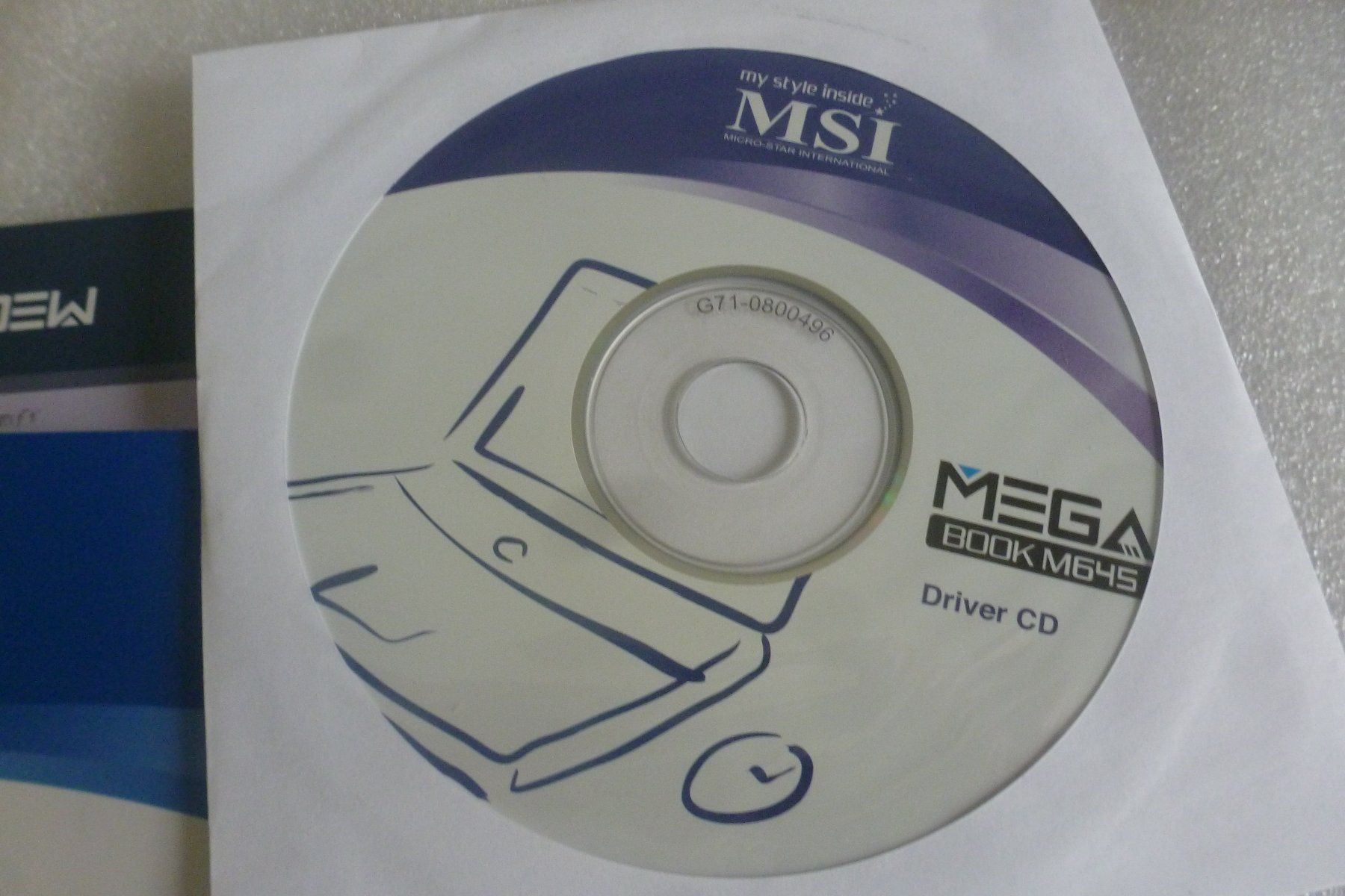 MSI PCs: MSI M645 Megabook Manual – Gebraucht aus Emmen von newdeal1970 1