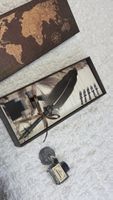 Elegantes Federkiel-Set mit Tinte, perfekt als Geschenk