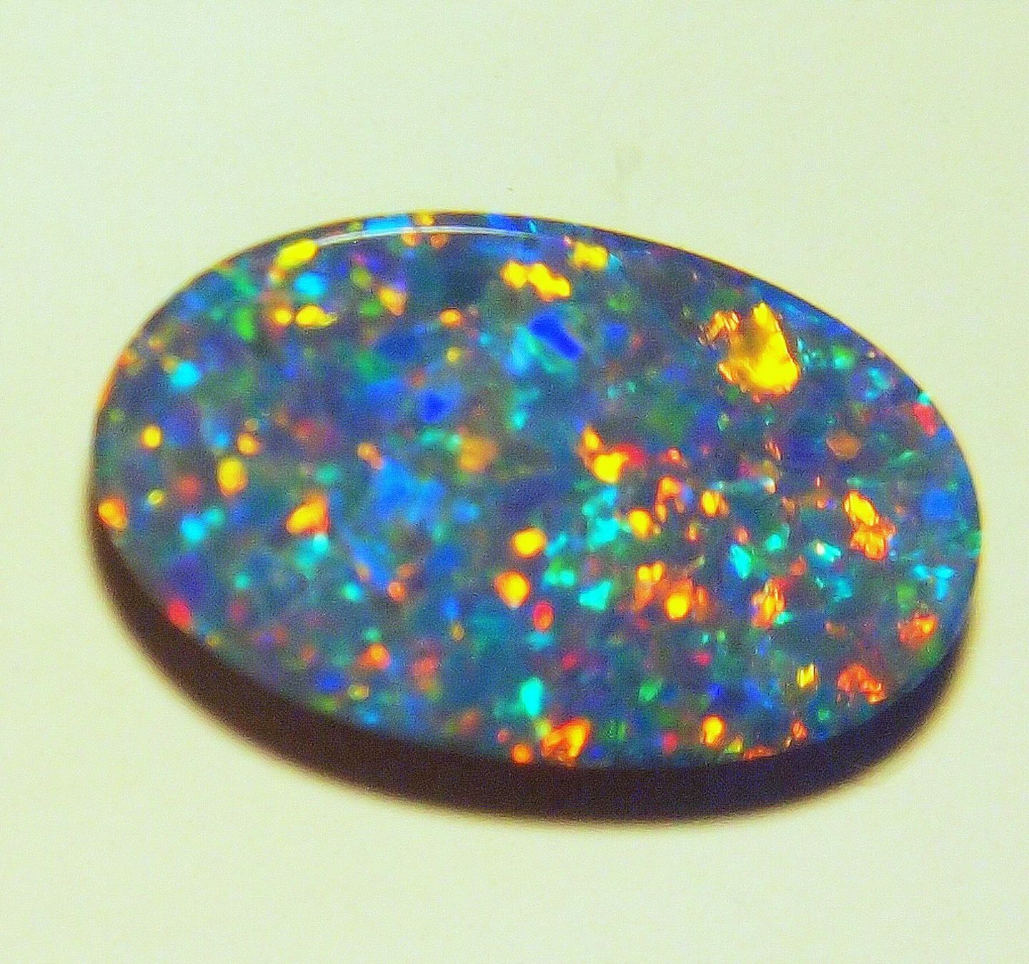 Pietre preziose: 3,80 CTS A GRADE STUNNING DOUPLETTE OPAL! AAA – Nuovo e nell'imballaggio originale da Reinach BL venduto da Marblue 1